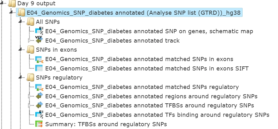 E04 Genomics SNP Diabetes Annotated Regions Around Regulatory SNPs