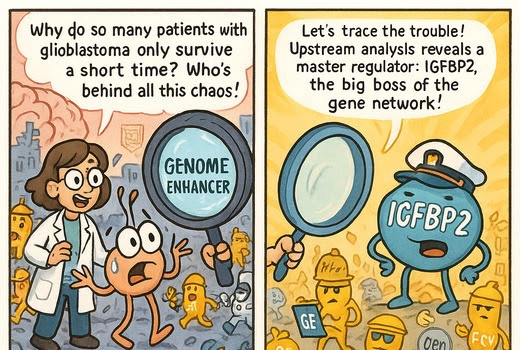 IGFBP2 Master Regulator